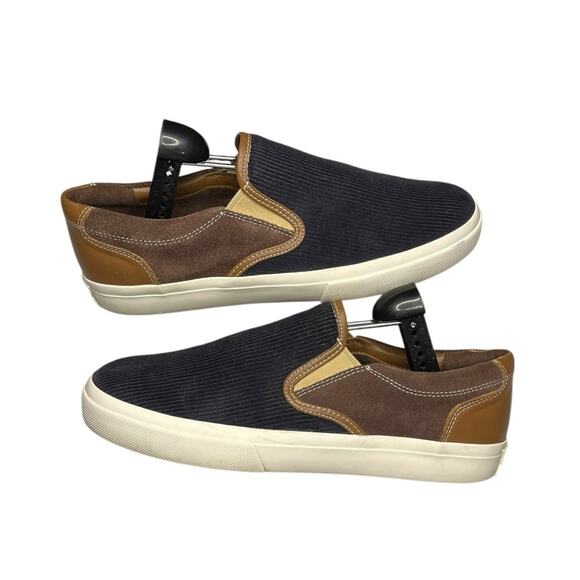 Greats Wooster Corduroy Men’s Slip On Sneakers Navy Spice Size 9.5 - Picture 1 of 6